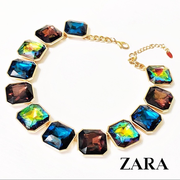 Zara | Jewelry | Zara Rainbow Cube 